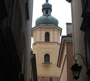 Unterwegs in der Altstadt von Warschau