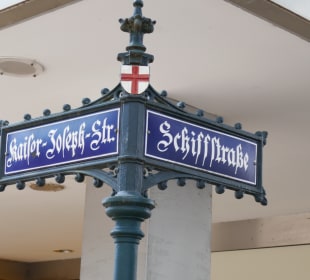 Historische Straßenlettern