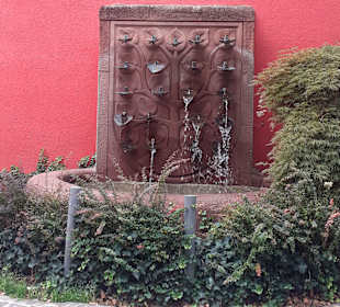 La Baule Platz Brunnen in Homburg
