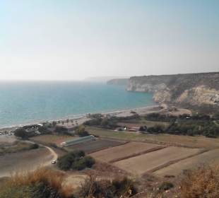 Plaża w pobliżu Kourion
