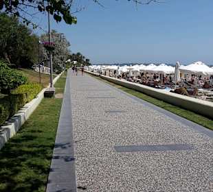 Strandpromenade vom Kumköy nach Side