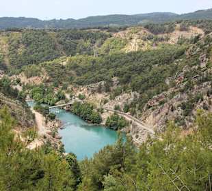 Blick von Staumauer Grand Canon