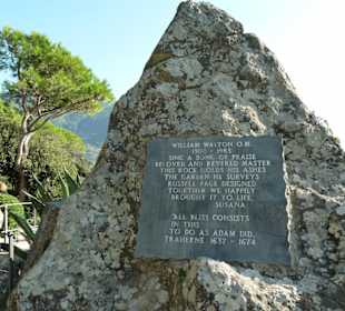 Erinnerung an William Walton Giardini La Mortella