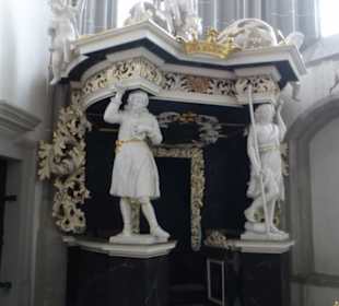 Evangelischer Beichtstuhl in der Peterskirche