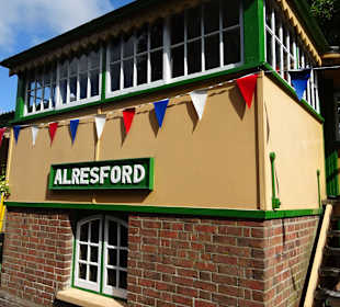 Im Stellwerk von Alresford