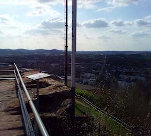 Burgruine Hohenburg in Homburg