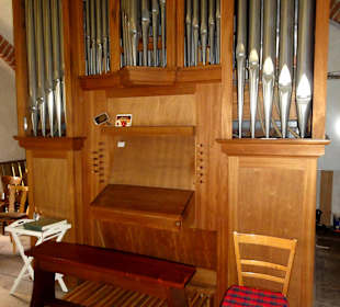 Die Orgel der Kirche