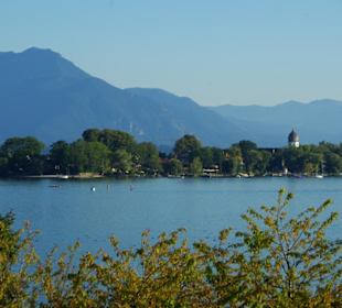 Panoramablick Chiemsee