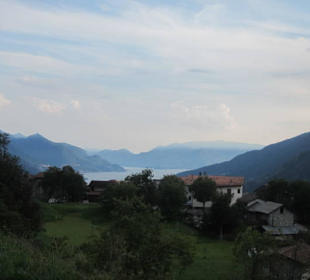 Peglio Blick zum See