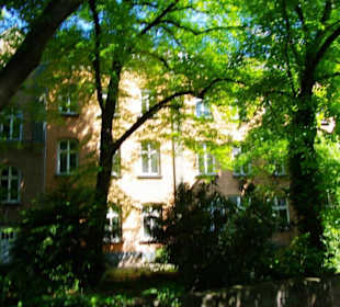 Richtig versteckt kleiner Grünbereich