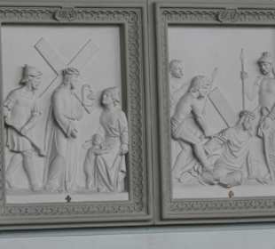 In der Kirche St. Michael und Johannes der Täufer