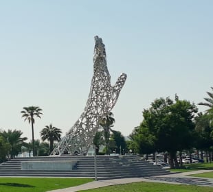 Entlang der Corniche