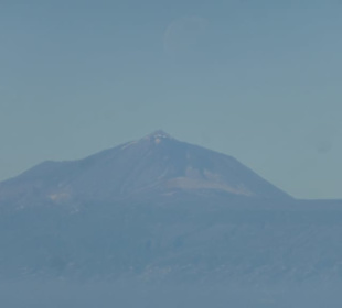 Blick zum Pico del Teide auf Teneriffa