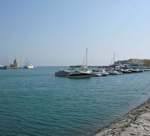 Hafen der neuen Marina