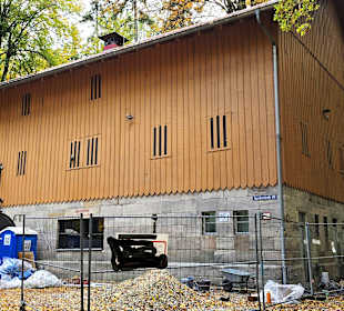 Der Felsenkeller noch im Umbau