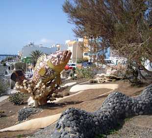 An der Promenade von "Playa de Arinaga" !