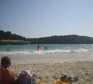 Strand von Cala Mondrago