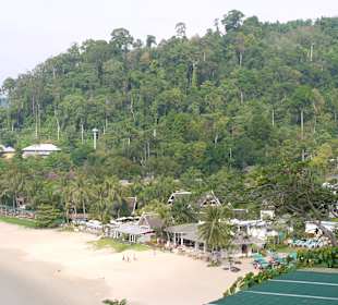 Blick vom Bergrestaurant