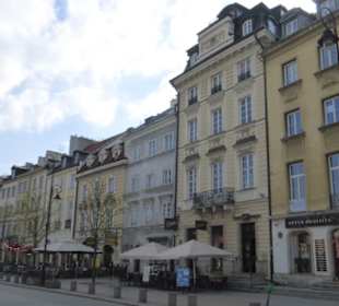 In der Krakowskie Przedmieście / Krakauer Vorstadt