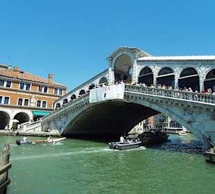 Ausflug nach Venedig: Rialtobrücke