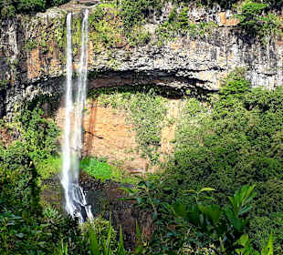 Chamarel-Wasserfall
