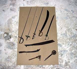 Säbel  & Waffen im Turm