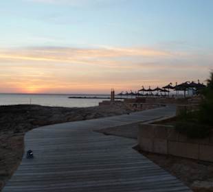 Promenade am Meer