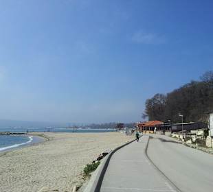 Strandpromenade Vorsaison
