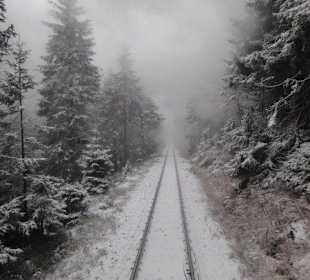 Hier liegt viel Schnee...