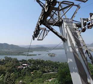 Tolle Aussicht über Udaipur