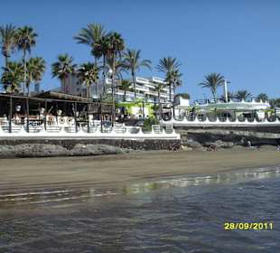 Sauberer Strand in Nähe des Hotel Tropical Playa