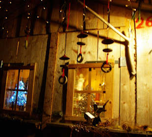 Schöne Verkausbuden