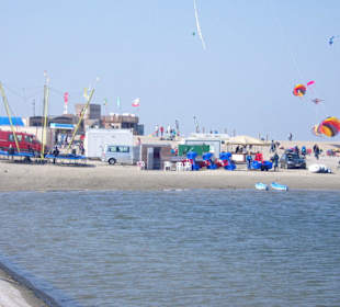 Auf der "Familienlagune" mit "Watten-Insel" 