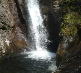 Am Hochfall-Wasserfall