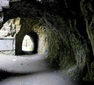 Durchbruch durch den Felsen