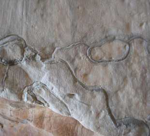 Felswand mit ´´Motiv´´