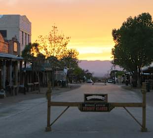 Sonnenuntergang in Tombstone