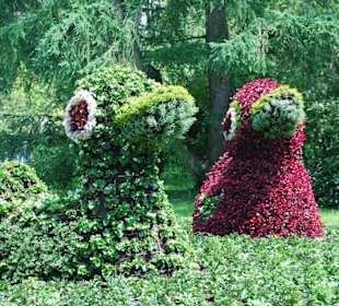 Bepflanzung nach Jahreszeit!
