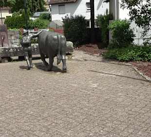 Ochsenskulptur Oberiflingen