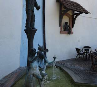 Narrenbrunnen / Hanselebrunnen in Engen