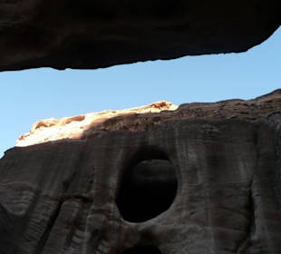 Ausblick aus der der Schlucht