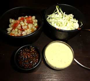 Beilagen zum Fleisch