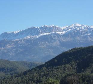 Taurusgebirge mit Schnee