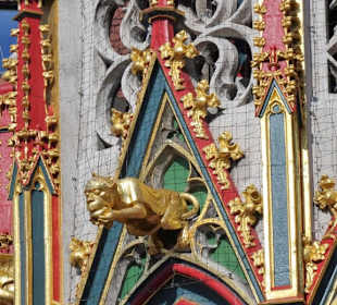 Detailansicht des Schönen Brunnens