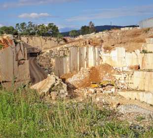 Impressionen aus den Marmorsteinbrüchen