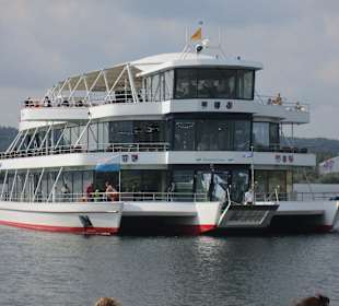 Schiffahrt auf dem Großen Brombachsee