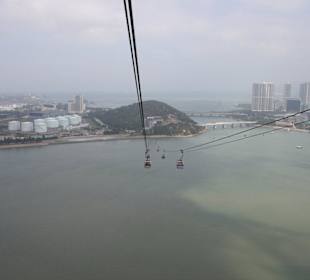 Seilbahn zum Buddha