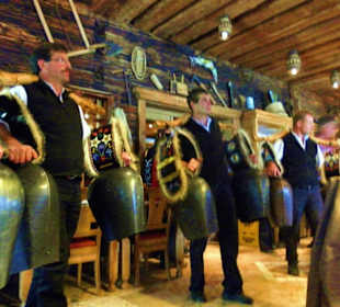 Alpabtrieb / Au / Vorarlberg Österreich