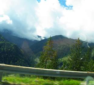 In den Kurven Bild gemacht