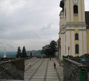 Seitenansicht mit Donautal-Blick